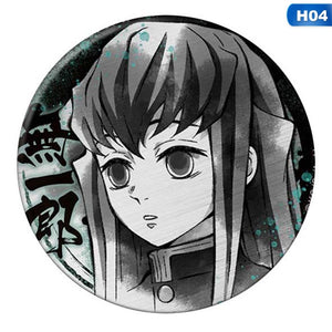 Anime Badges Demon Slayer: Kimetsu No Yaiba Cosplay Brooch Pins - BRH4846H04 / United States Find Epic Store