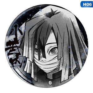 Anime Badges Demon Slayer: Kimetsu No Yaiba Cosplay Brooch Pins - BRH4846H06 / United States Find Epic Store