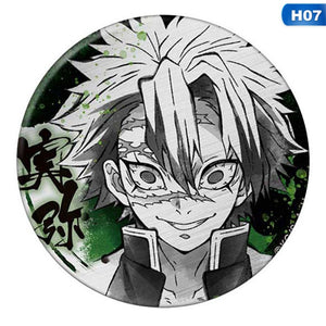 Anime Badges Demon Slayer: Kimetsu No Yaiba Cosplay Brooch Pins - BRH4846H07 / United States Find Epic Store