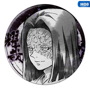 Anime Badges Demon Slayer: Kimetsu No Yaiba Cosplay Brooch Pins - BRH4846H08 / United States Find Epic Store