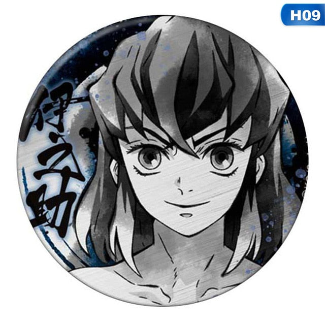 Anime Badges Demon Slayer: Kimetsu No Yaiba Cosplay Brooch Pins - BRH4846H09 / United States Find Epic Store