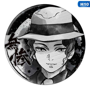 Anime Badges Demon Slayer: Kimetsu No Yaiba Cosplay Brooch Pins - BRH4846H10 / United States Find Epic Store