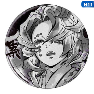 Anime Badges Demon Slayer: Kimetsu No Yaiba Cosplay Brooch Pins - BRH4846H11 / United States Find Epic Store