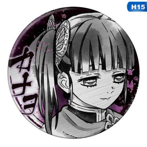 Anime Badges Demon Slayer: Kimetsu No Yaiba Cosplay Brooch Pins - BRH4846H15 / United States Find Epic Store