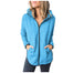 Fashion Women Solid Color Zipper - Blue / XXXL / United States Find Epic Store