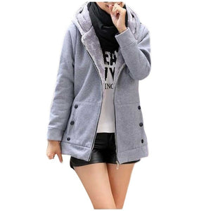 Solid Color Long Sleeve Jacket - Gray / 4XL / United States Find Epic Store