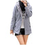Solid Color Long Sleeve Jacket - Gray / 4XL / United States Find Epic Store