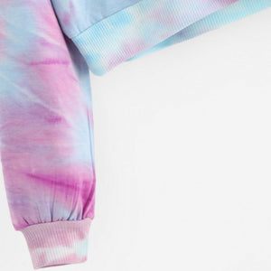 Long Sleeve Printed Tie-dye Sweatshirt - Find Epic Store