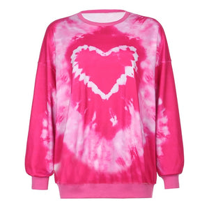 Y2K Aesthetics Pink Sweatshirts - Pink / M / United Kingdom Find Epic Store