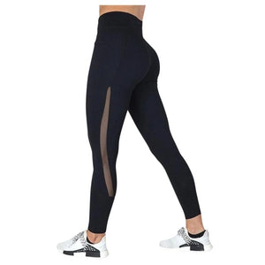 Women's tights high waist stretch leggings - Black / S / United States Find Epic Store
