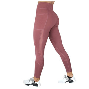 Women's tights high waist stretch leggings - Watermelon Red / S / United States Find Epic Store