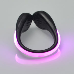 Luminous LED Light Shoe Safety Warning Clip - pink / United States Find Epic Store
