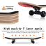 Skateboard Double Rocker Maple 4 Wheels - Find Epic Store