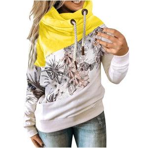 Solid Color Stitching Zipper Hooded Sweatshirt - Yellow / XXXL / United States Find Epic Store