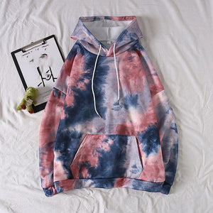 Long Sleeve Tie-dye Print Ladies Sweatshirts - Find Epic Store