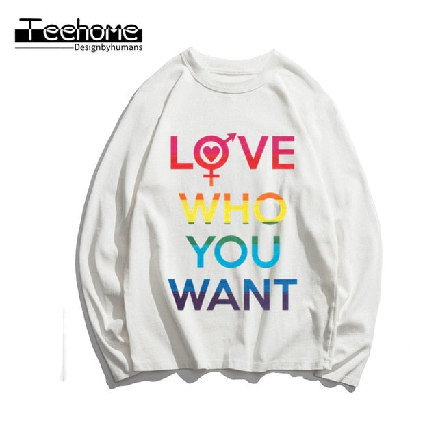 Rainbow Long Sleeve T-shirt - KT435-5 / 2XL(178-185cm) Find Epic Store