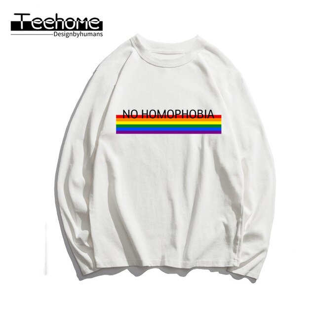 Rainbow Long Sleeve T-shirt - KT435-8 / 3XL(180-188cm) Find Epic Store