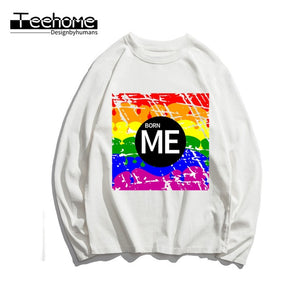 Rainbow Long Sleeve T-shirt - KT435-9 / 2XL(178-185cm) Find Epic Store