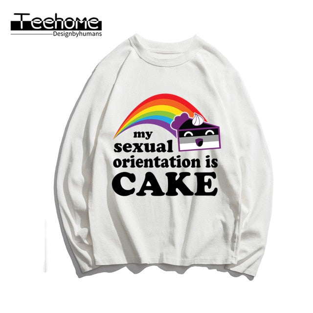 Rainbow Long Sleeve T-shirt - KT435-12 / L(168-175cm) Find Epic Store