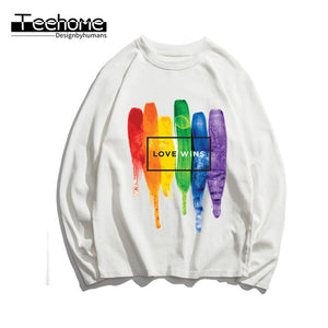 Rainbow Long Sleeve T-shirt - KT435-2 / 2XL(178-185cm) Find Epic Store