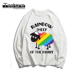 Rainbow Long Sleeve T-shirt - KT435-13 / 3XL(180-188cm) Find Epic Store