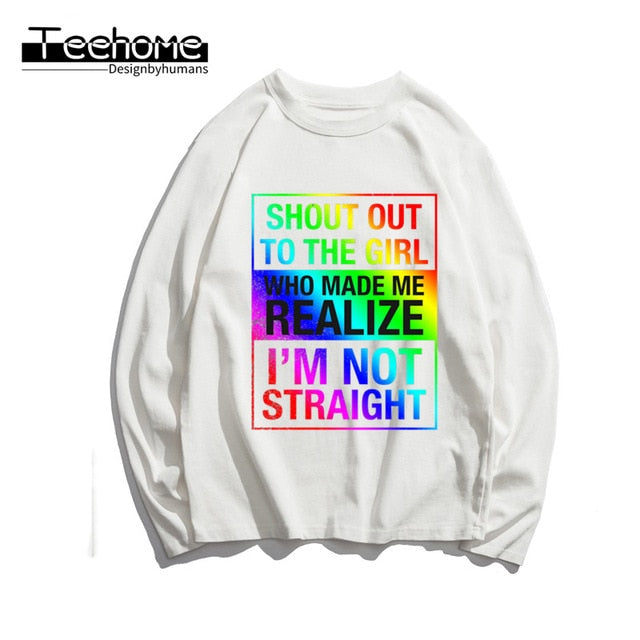 Rainbow Long Sleeve T-shirt - KT435-3 / S(155-165cm) Find Epic Store