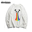 Rainbow Long Sleeve T-shirt - KT435-15 / 3XL(180-188cm) Find Epic Store