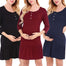 3/4 Sleeve Pregnancy Breastfeeding Dress - Find Epic Store