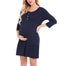 3/4 Sleeve Pregnancy Breastfeeding Dress - Find Epic Store