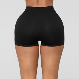Women's Casual Fitness Elastic High Waist Shorts - Find Epic Store
