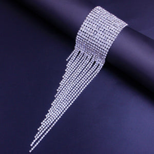 Long Bling Crystal Wrap Bracelet - Find Epic Store