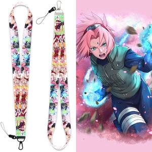 Naruto Haruno Sakura Lanyard Keychain Badge ID - Find Epic Store